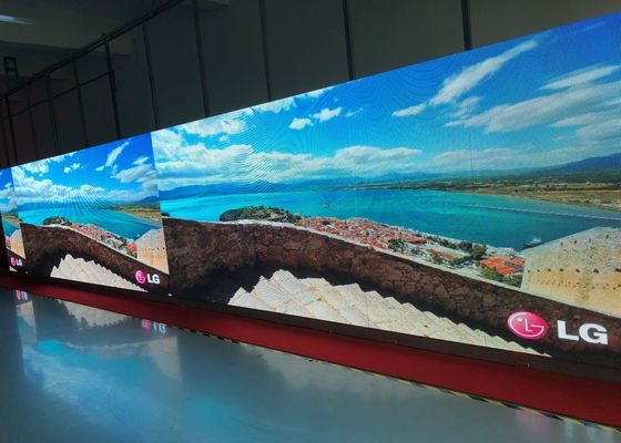 Alumínio de fundição conduzido alugado interno da parede video da tela de exposição P6 do passo pequeno do pixel