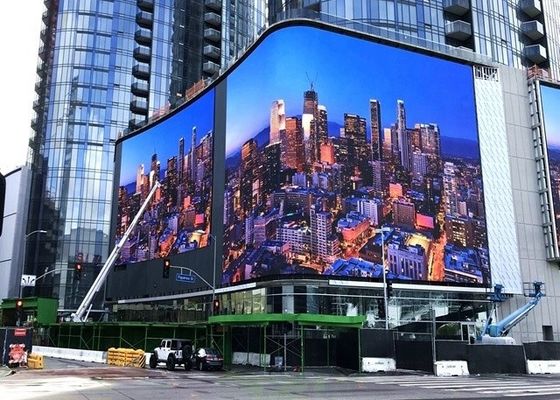 Full Color 15 Densidade de pixels P8 Fixado SMD LED Display Billboard para publicidade ao ar livre