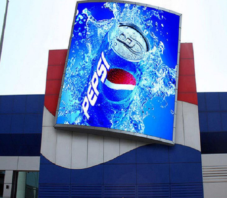Display LED de alta resistência à água OOH Publicidade com LED RGB e painéis personalizados