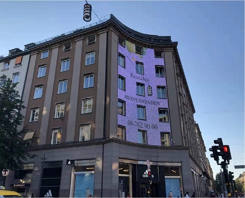 Cartão de publicidade LED de alta luminosidade à prova d'água