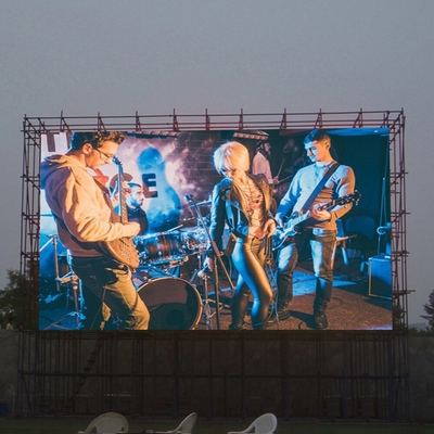 Display LED de palco externo para gestão de eventos públicos P2.976 P3.91 P4.81 P5.95