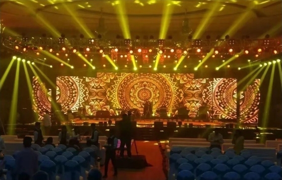 Eventos Públicos P2.976 Aluguer Escenagem LED Display com configuração rápida e alto brilho