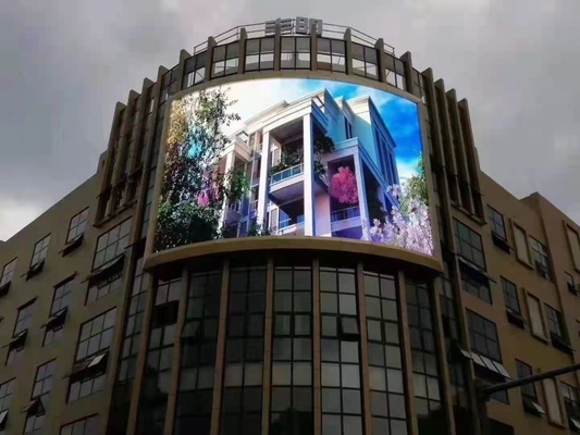 Display LED de alta resistência à água OOH Publicidade com LED RGB e painéis personalizados