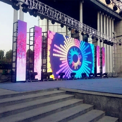 Display LED dinâmico P4.81 para o exterior para entretenimento e eventos públicos