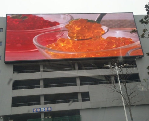 Display LED exterior P4 P5 P8 P10 Outdoor Full Color 960 X 960mm Tamanho do gabinete Display LED fixado de publicidade montado na parede
