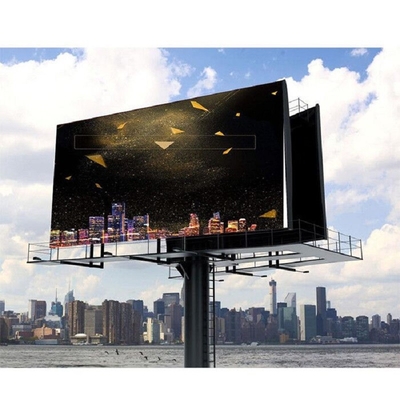 Outdoor Full Color P4 P5 P8 P10 Wall-mounted Billboard Tabuleiro 3D de olho nu Publicidade fixa