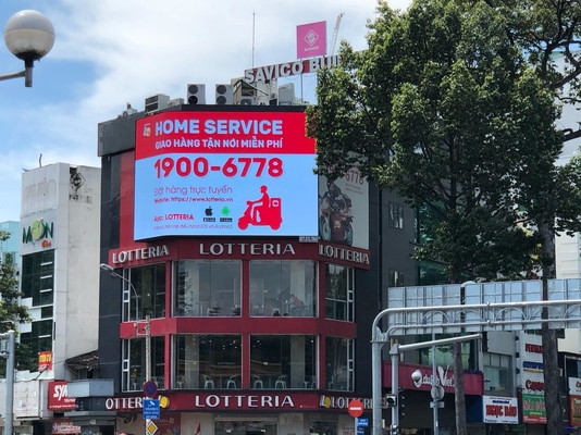 Outdoor Full Color P4 P5 P8 P10 Wall-mounted Billboard Tabuleiro 3D de olho nu Publicidade fixa
