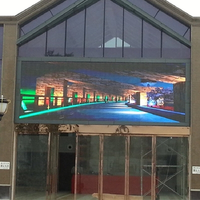 Quadro de avisos video da exposição de diodo emissor de luz da tela SMD da propaganda P8 fixa impermeável exterior fora da propaganda DOOH Pantalla da casa