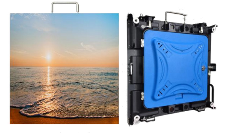 480mm*480mm Cabinet Exterior Fixado LED Screen P2.5 SMD1415 Impermeável Para Tabuleiro Publicitário