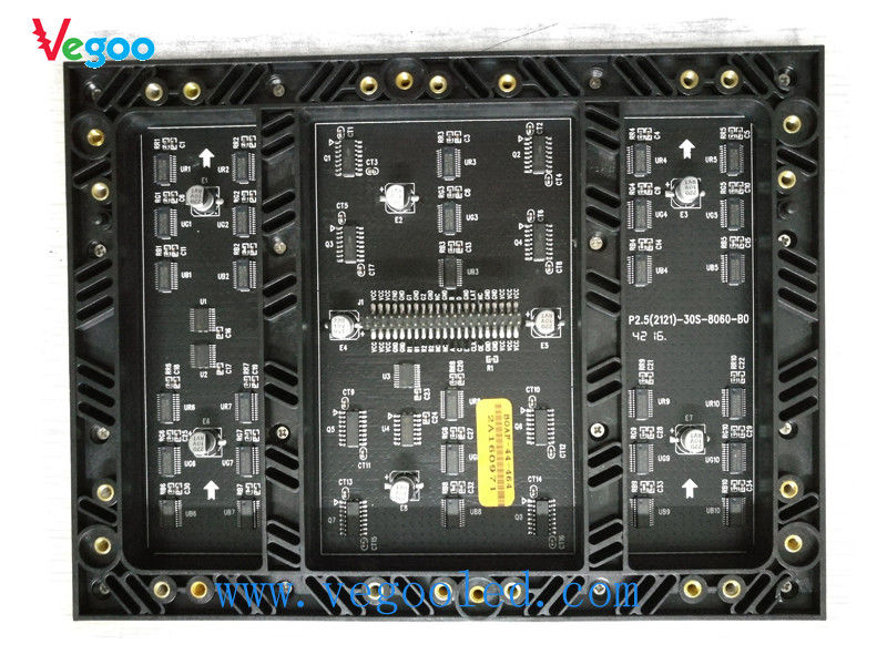 Exposição de diodo emissor de luz interna da cor completa do módulo do diodo emissor de luz de P2.5 SMD para facilidades de governo