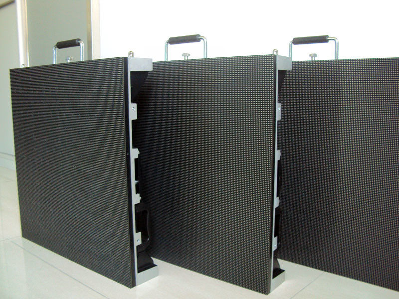 Propaganda video audio exterior montada máscara 160x160mm SMD2121 da exposição de diodo emissor de luz da cor completa do RGB