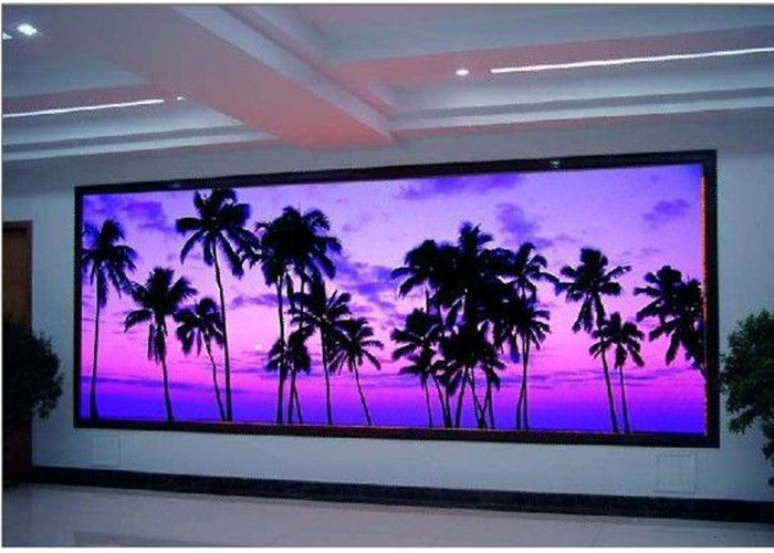 Exposição de diodo emissor de luz interna pequena da cor completa do passo P1.25 600mm×337.5mm
