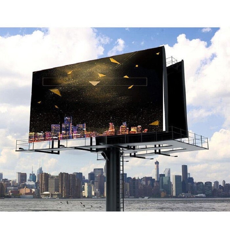 Display LED P10 para publicidade exterior multifunção de design personalizado