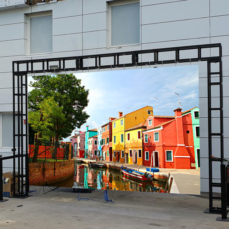 Display LED dinâmico P4.81 para o exterior para entretenimento e eventos públicos