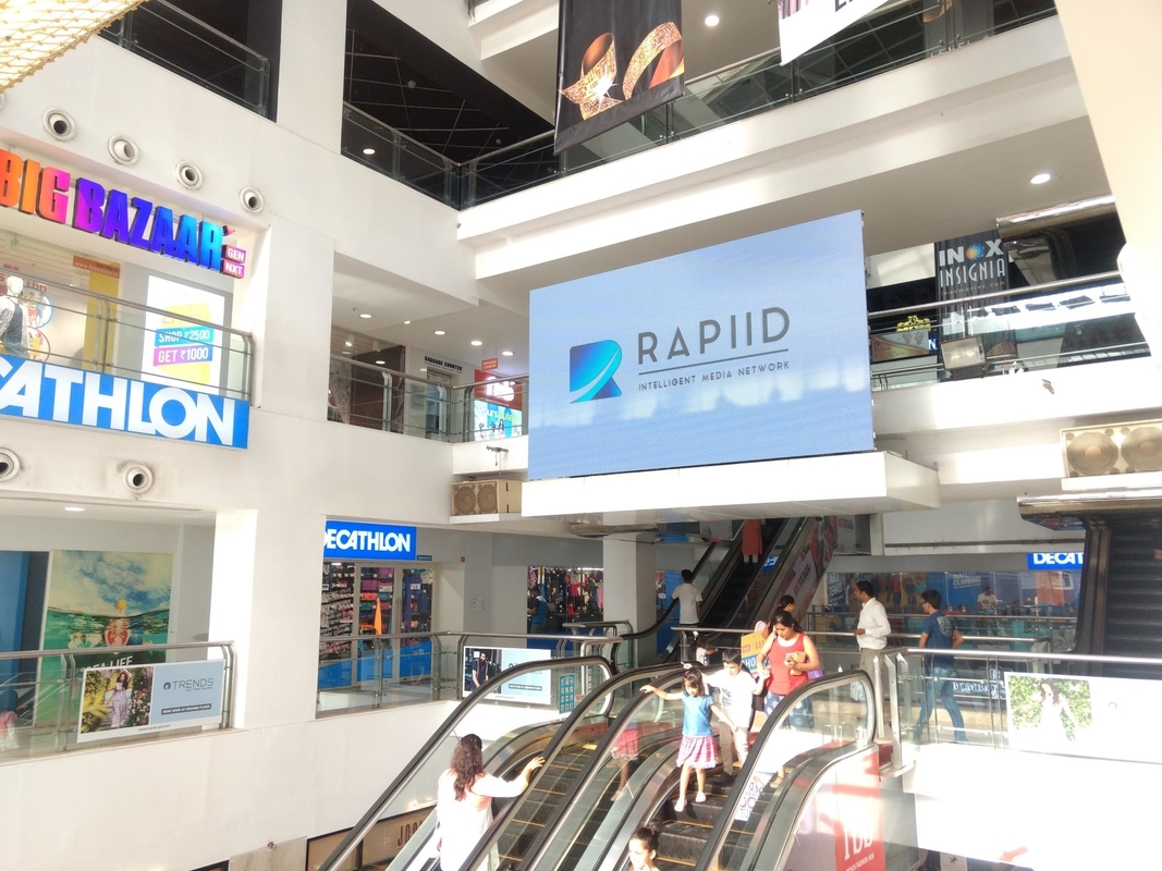 P3 Indoor LED Display Ultra Slim HD Video Wall para Conselho de Informação da Conferência